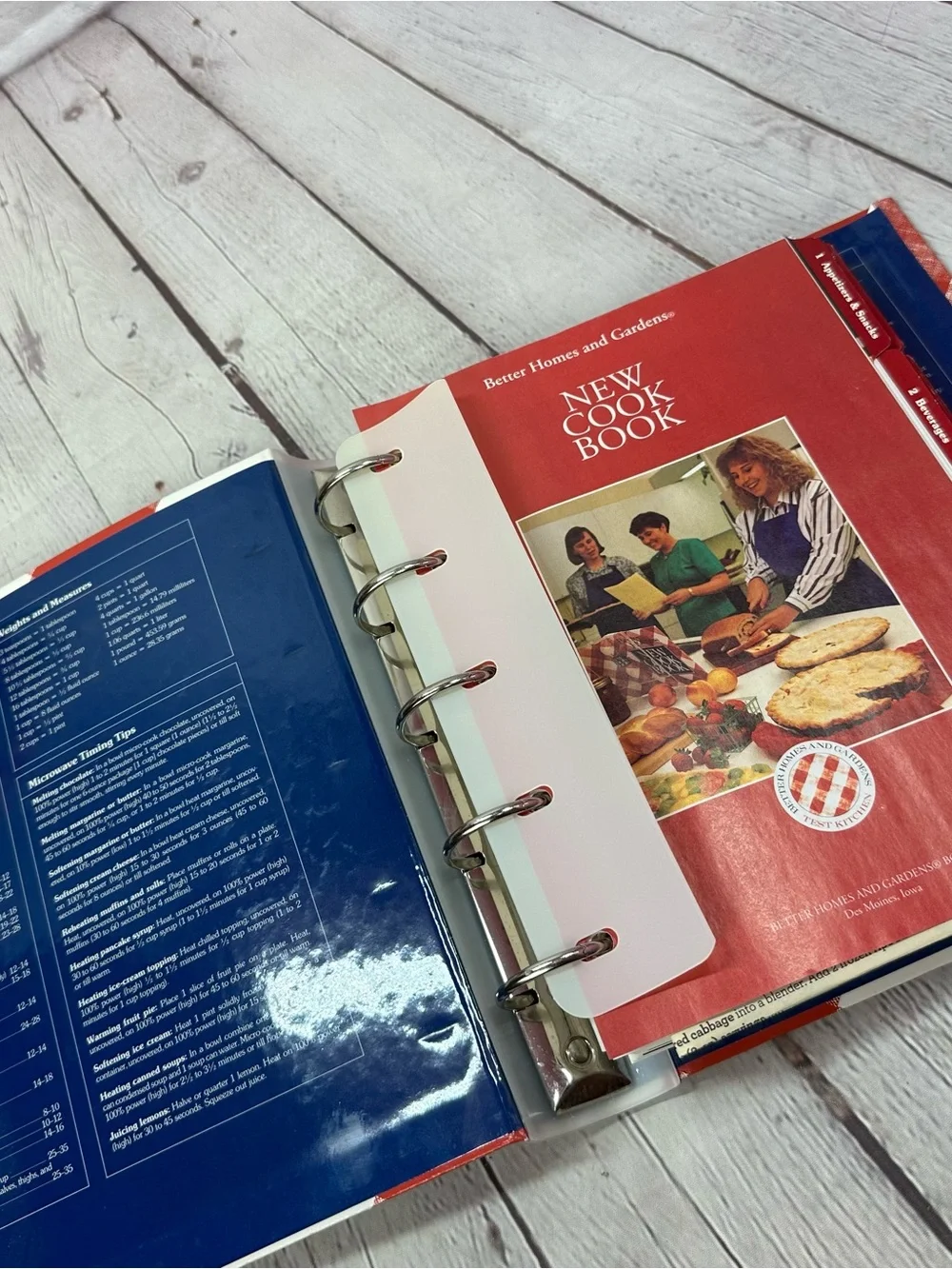 Better Homes And Gardens New Cook Book - Red and White Plaid Cover